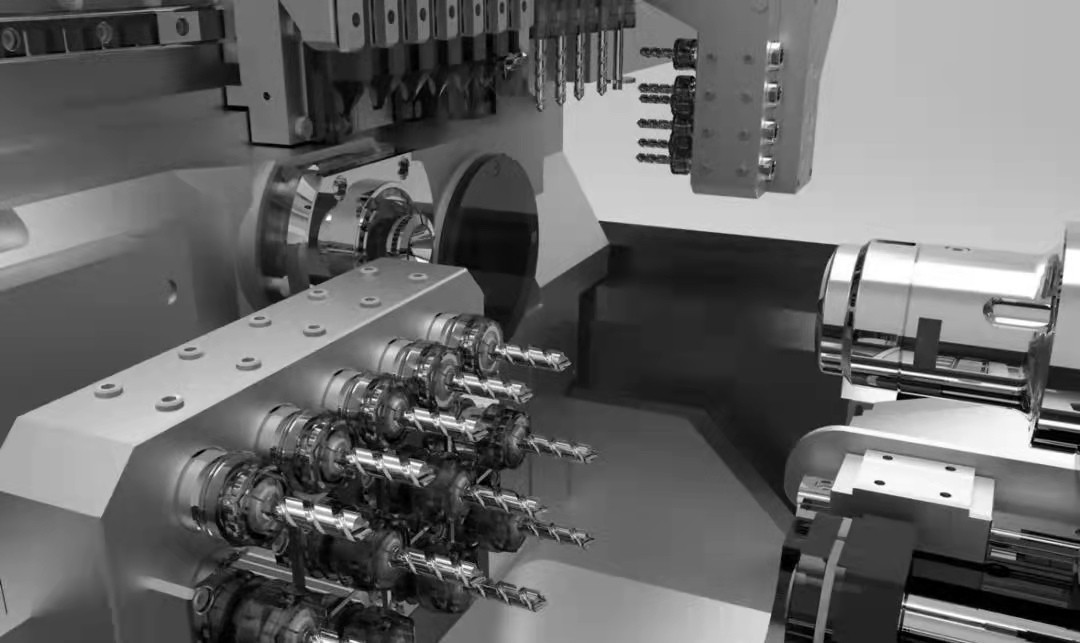 CNC-走芯機的結構